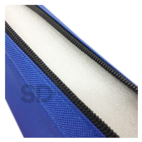 Colchoneta Deportiva Tela Oxford Azul 100x50x3cm -1