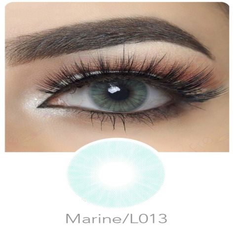 Par de lentes de contacto línea Hidrocor color Marino-1