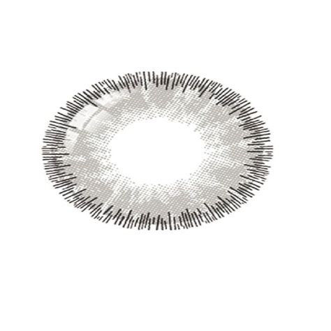 Par De Lentes De Contacto Línea Glow Color Gris Radiante-0