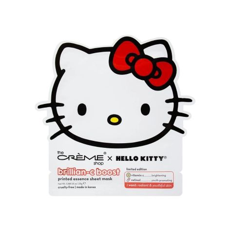 Mascarilla Iluminadora Hello Kitty Brillant-C Boost Mask-0