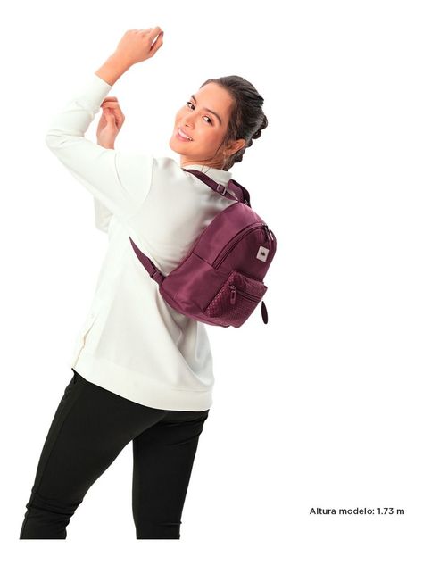 Totto Mochila Notebook Urbana Juvenil Casual Mujer Ind796-1