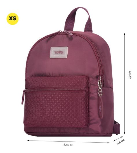 Totto Mochila Notebook Urbana Juvenil Casual Mujer Ind796-2
