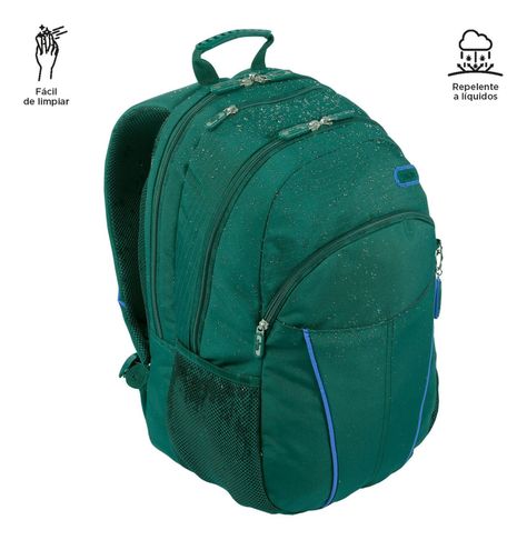 Mochila Hombre Totto Porta Notebook Cambri Bistro Green-7