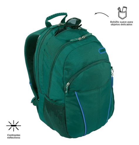 Mochila Hombre Totto Porta Notebook Cambri Bistro Green-8
