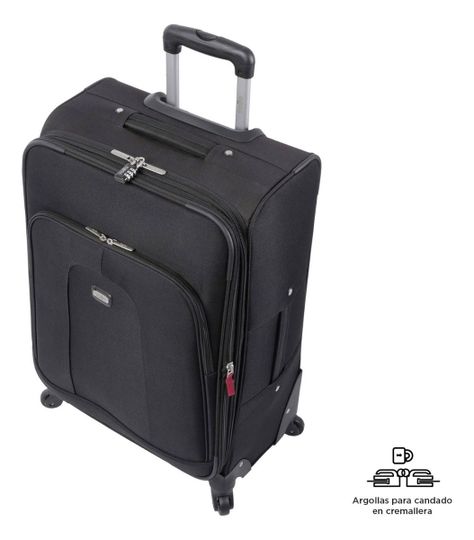 Totto Maleta Viaje 20 Kg Equipaje Mediana Ruedas 360 Adm002-5