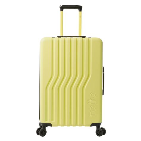 Maleta de Viaje Mediana 23 Kg 360 Nomad Amarilla Totto-0