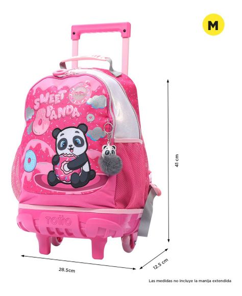 Totto Mochila Escolar Ruedas Impermeable Rpet para Niños-2