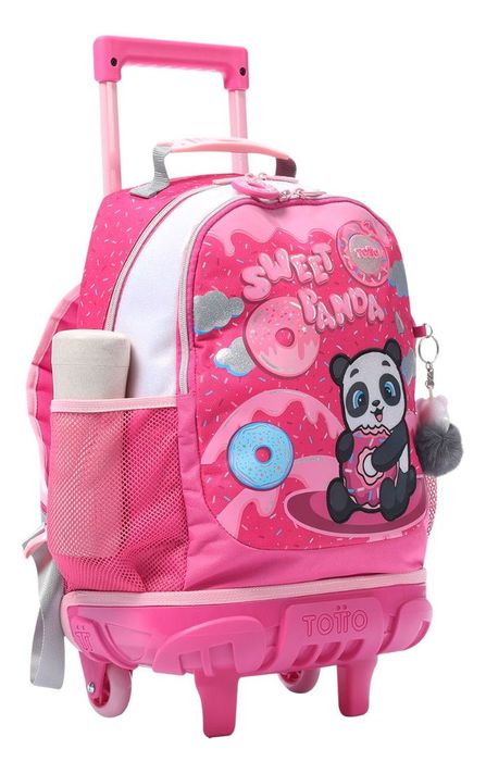 Totto Mochila Escolar Ruedas Impermeable Rpet para Niños-6