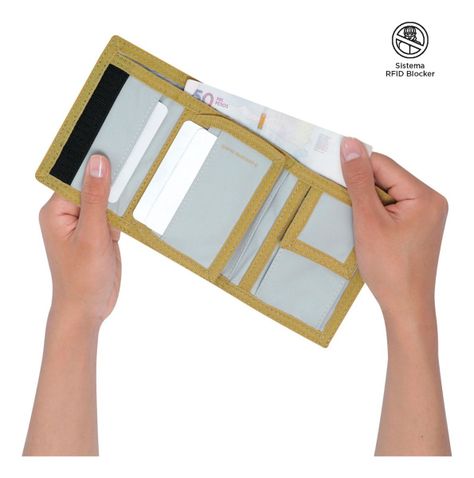 Totto Billetera y Tarjetero Rfid Blocker Juvenil Ind00413-2