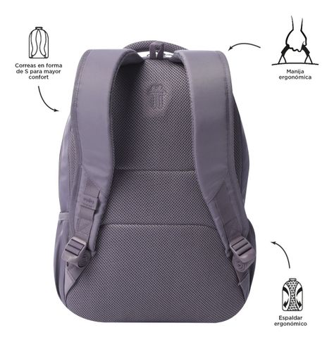 Mochila Notebook Totto Ejecutiva Urbana Mujer Classic Rpet-2