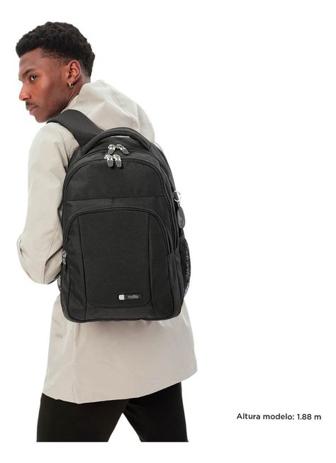 Mochila Urbana Notebook Totto Classic Impermeable Juvenil-1
