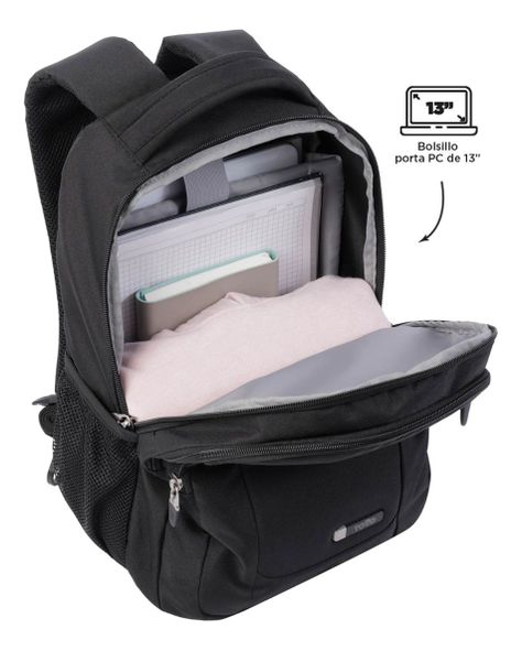 Mochila Urbana Notebook Totto Classic Impermeable Juvenil-4