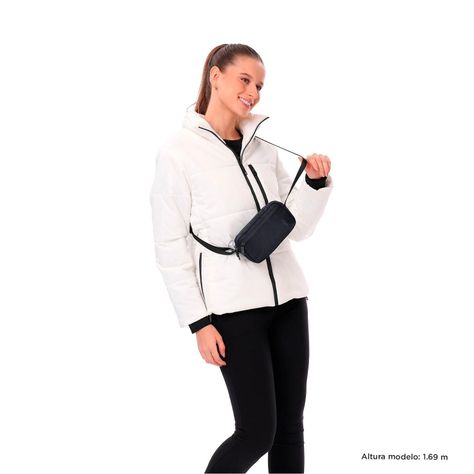 Cartera para Mujer Bombo Crossbody Negro-1