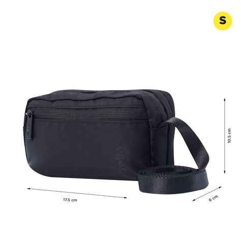 Cartera para Mujer Bombo Crossbody Negro-2