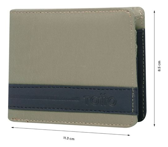 Totto Billetera Tarjetero RFID Hombre Blocker Grande Vli24255-1