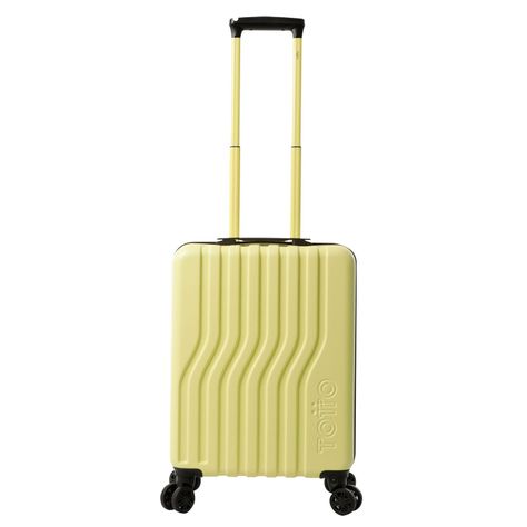 Maleta de Cabina Viaje Chica 360 Nomad de 10 kilos Amarilla Totto-0