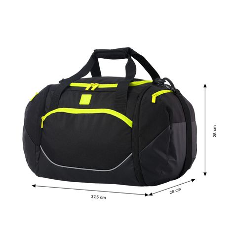 Bolso De Viaje Gotcha Negro, Verde, Negro/Verde-0