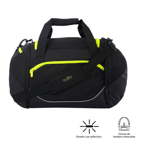 Bolso De Viaje Gotcha Negro, Verde, Negro/Verde-2