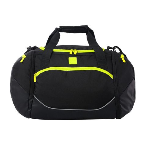 Bolso De Viaje Gotcha Negro, Verde, Negro/Verde-3
