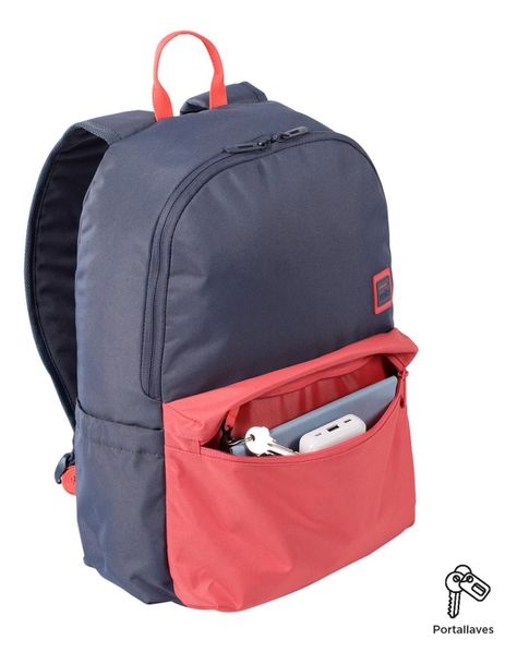 Mochila Hombre Totto Dragonar Gris/rosado-5