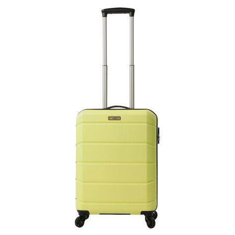 Maleta de Cabina Viaje Chica 360 Rayatta de 10 kilos Amarilla Totto-0