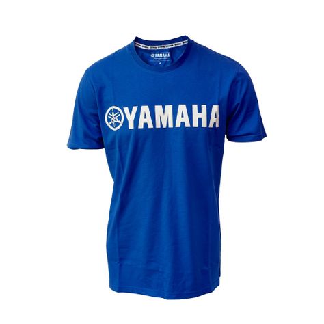 Polera De Hombre Manga Corta Yamaha Azul-0