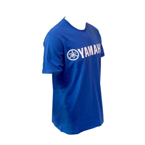 Polera De Hombre Manga Corta Yamaha Azul-1