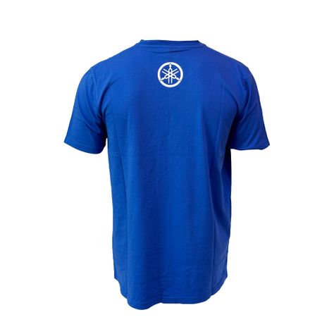 Polera De Hombre Manga Corta Yamaha Azul-2