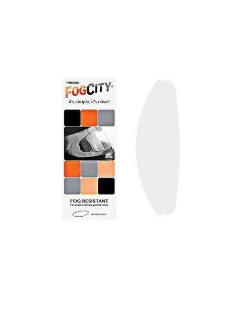 Lamina Antiempañante FogCity Casco De Moto-0