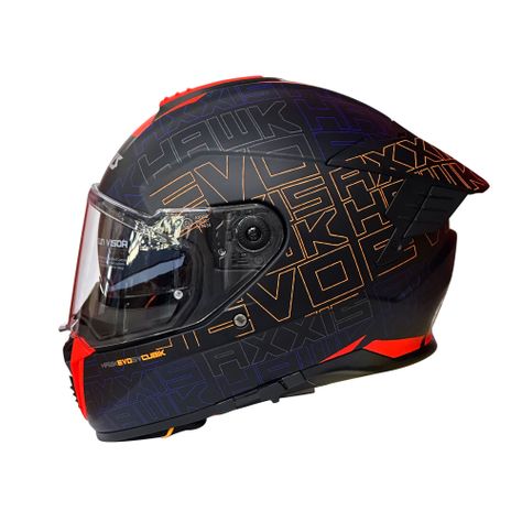 Casco axxis  hawk sv evo cubik  azul mate-0