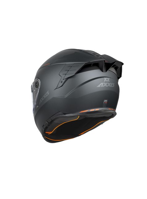 Casco axxis  hawk sv evo solid mate-1