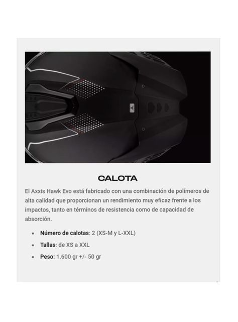 Casco axxis  hawk sv evo solid mate-4