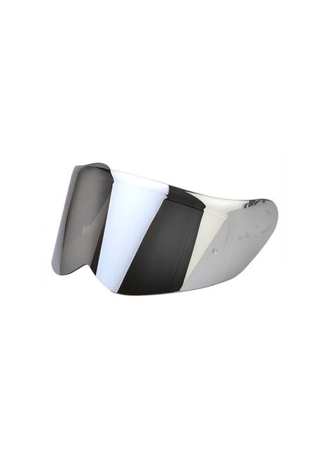 Visor de Casco Simpson Venom - Speed Espejado plata-0