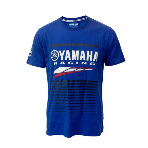 Polera De Hombre Manga Corta Yamaha Racing Azul-0
