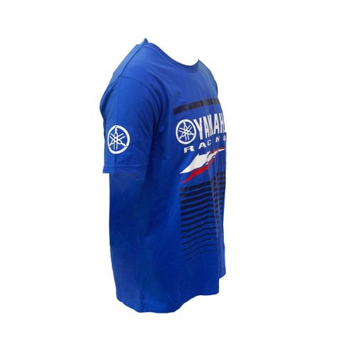 Polera De Hombre Manga Corta Yamaha Racing Azul-1