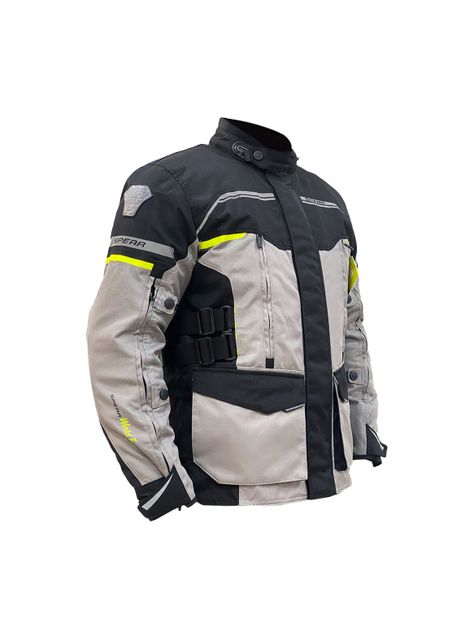 Chaqueta De Moto Spear World Touring Negro-1
