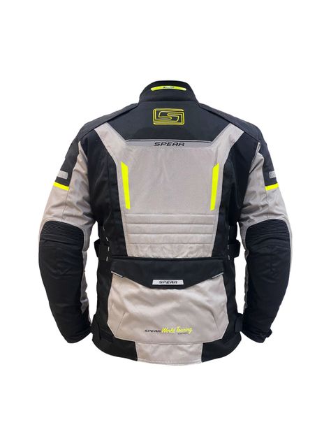 Chaqueta De Moto Spear World Touring Negro-2