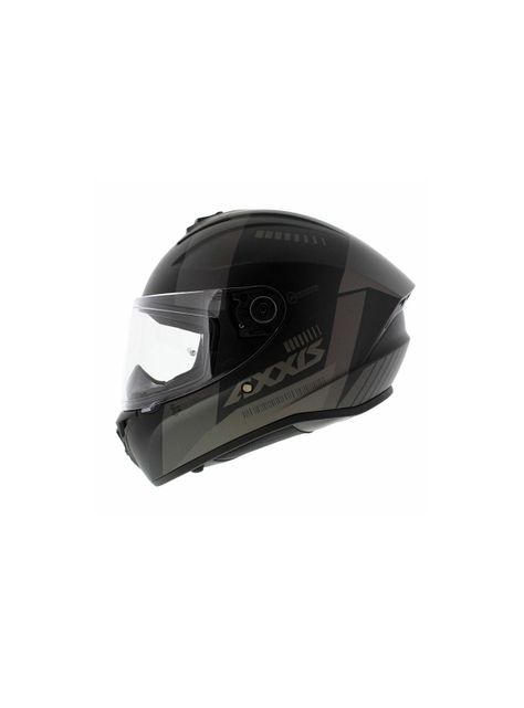 Kit Casco axxis draken s mp4 Negro + Visor Ahumado-2