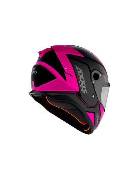 Casco axxis  hawk sv judge  rosa fluor brillo-1