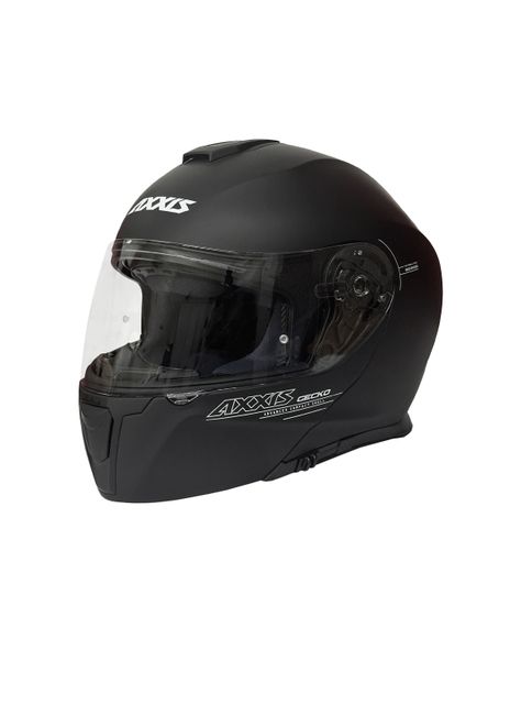 Casco Axxis Gecko Sv Solid A1 Negro Mate-0