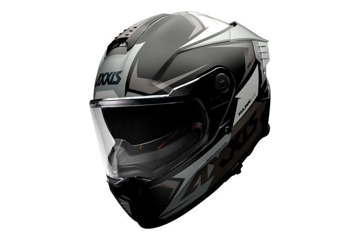 Casco axxis  hawk sv evo ixil  titanio mate-0