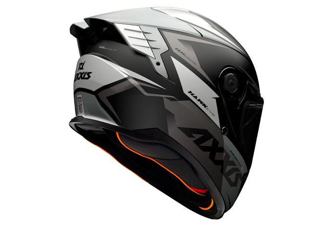 Casco axxis  hawk sv evo ixil  titanio mate-2