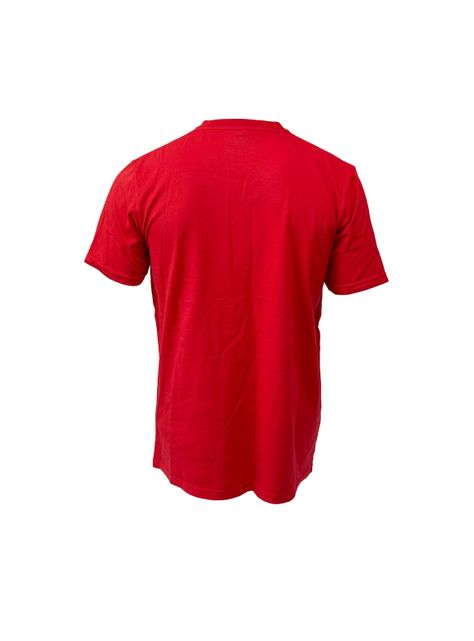 Polera De Hombre Manga Corta Yamaha Boton Rojo-2