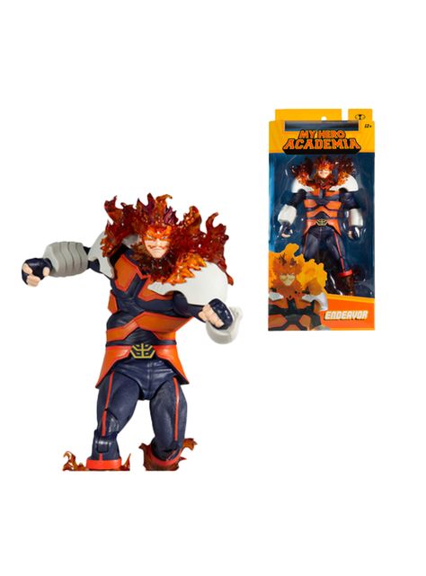 Figura de Endeavor 7in de My Hero ACademia de McFarlane Toys-0
