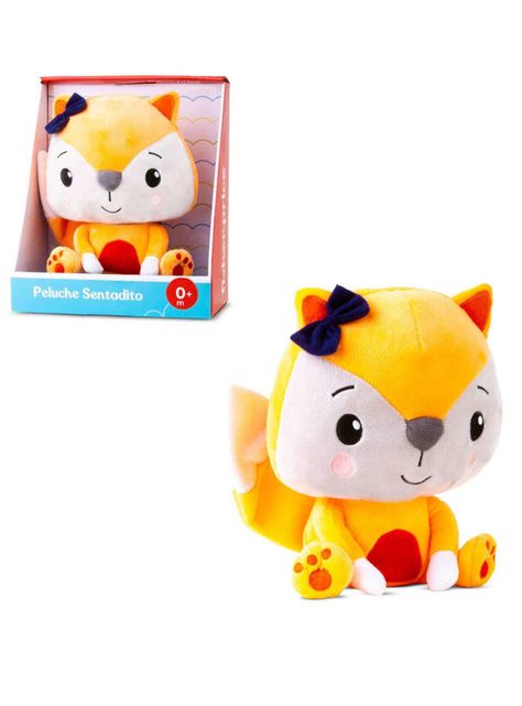 Peluche Sentadito Foxy De 20 Cm de Fisher Price-0