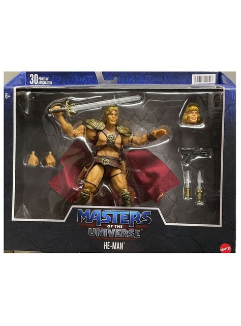 Figura de Acción He Man MOTU Masterverse Película Mattel-4