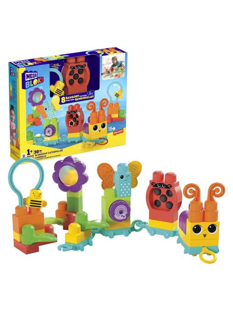 Mega Bloks Juguete De Construcción Oruguita Bailadora Cantidad De Piezas 30-0