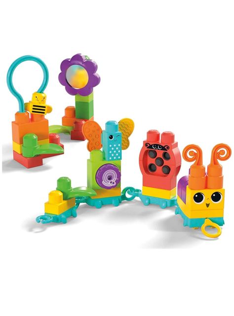 Mega Bloks Juguete De Construcción Oruguita Bailadora Cantidad De Piezas 30-1