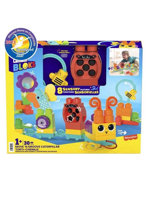 Mega Bloks Juguete De Construcción Oruguita Bailadora Cantidad De Piezas 30-3