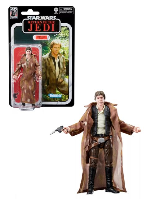 Figura Han Solo (Endor) Star Wars Return of The Jedi The Black Series de Hasbro-0